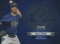 2012 Bowman Sterling Autograph Prospects #MF Max Fried Baseball Card