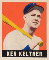 1948 Leaf #45 Ken Keltner Short Print Baseball Card