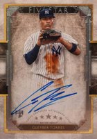 2018 Topps Five Star Autographs #FSA-GT Gleyber Torres Baseball Card