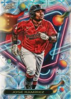 2023 Topps Cosmic Chrome #113 Jose Ramirez Nucleus Baseball Card