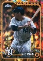 2024 Topps Gilded Collection #8 Yogi Berra Gold Lava Baseball Card