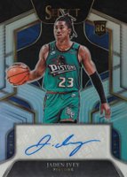 2022 Panini Select Rookie Signatures #RSJIV Jaden Ivey Basketball Card