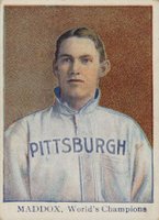 1910 Tip Top Bread # Nick Maddox Baseball Card