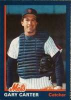 1985 N.Y. Mets Super Fan Club #3 Gary Carter Baseball Card