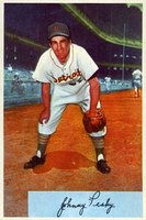 1954 Bowman #135 Johnny Pesky Baseball Card