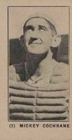 1931 Strip Card #3 Mickey Cochrane Hand Cut Baseball Card