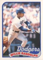 1989 Topps Traded #100T Willie Randolph Baseball Card