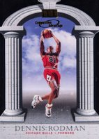 1997 Skybox Premium Competitive Advantage #CA9 Dennis Rodman Basketball Card
