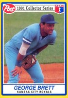 1991 Post Cereal #26 George Brett Baseball Card