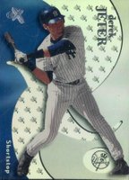 2000 Skybox E-X #11 Derek Jeter Baseball Card