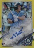 2021 Topps Chrome Ben Baller Autographs #JK Jarred Kelenic Gold Refractor Baseball Card