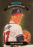 1993 Donruss Diamond Kings #DK-19 Tom Glavine Baseball Card