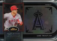 2012 Finest Game Changers #GC-MT Mike Trout Baseball Card