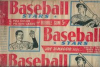 1953 Bowman Color #WP Wax Pack 5 Cent Baseball Card
