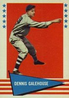 1961 Fleer #107 Dennis Galehouse Baseball Card
