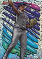 2023 Bowman's Best Shellacked #SH19 Wyatt Langford Mini Diamond Baseball Card