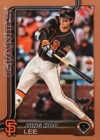 2025 Topps #277 Jung-Hoo Lee Gold Baseball Card