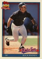 1991 Topps Traded Tiffany #94T Rock Raines Baseball Card