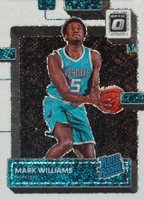 2022 Panini Donruss Optic #245 Mark Williams White Sparkle Basketball Card