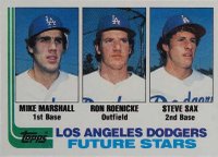 1982 Topps #681 Dodgers Future Stars Baseball Card