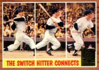 1997 Topps Mantle #34 1962 Topps Reprint Baseball Card