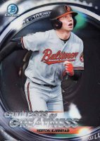 2020 Bowman Draft Glimpses of Greatness #GOGHK Heston Kjerstad Baseball Card