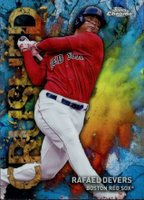 2023 Topps Chrome Update Crushed #C11 Rafael Devers Baseball Card