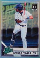 2019 Panini Donruss Optic Rated Prospects #RP7 Wander Franco Holo Baseball Card