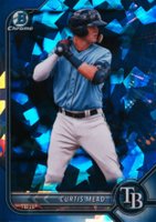 2022 Bowman Chrome Sapphire Edition Prospects #BCP223 Curtis Mead Baseball Card