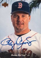 1995 Upper Deck Autographs #AC4 Roger Clemens Baseball Card