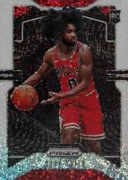 2019 Panini Prizm #253 Coby White White Sparkle Basketball Card