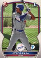 2023 Bowman 1st Edition #BPPF111 Josue de Paula Baseball Card