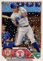 2023 Topps Holiday #H120 Josh Jung Ssp Baseball Card