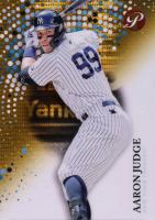 2022 Topps Pristine #99 Aaron Judge Pristine Gold Refractor Baseball Card