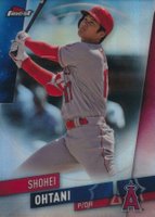 2019 Finest #100 Shohei Ohtani Refractor Baseball Card