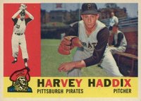 1960 Topps #340 Harvey Haddix Baseball Card