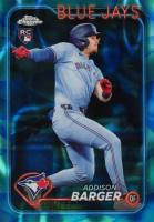 2024 Topps Chrome Update #USC159 Addison Barger Aqua/Blue Lava Lamp Baseball Card