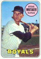1969 Topps #71 Steve Whitaker Baseball Card