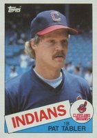 1985 Topps #158 Pat Tabler Baseball Card