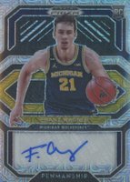 2021 Panini Prizm Draft Picks College Penmanship #CPFRW Franz Wagner Mojo Prizm Basketball Card