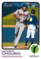 2022 Topps Heritage Minor League #23 Jackson Chourio Baseball Card