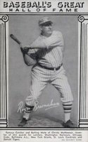 1948 Baseball's Great Hall of Fame Exhibits # Roger Bresnahan Baseball Card