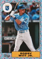 2022 Topps Japan Edition 1987 Topps Cherry Tree Variation #19 Bobby Witt Jr. Baseball Card