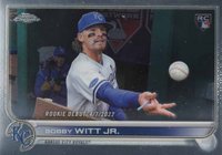 2022 Topps Chrome Update #USC176 Bobby Witt Jr. Baseball Card