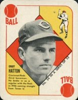 1951 Topps Red Backs #34 Grady Hatton Baseball Card