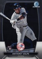 2023 Bowman Chrome #11 Anthony Volpe Baseball Card