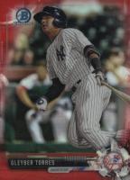 2017 Bowman Chrome Prospects #BCP250 Gleyber Torres Red Refractor Baseball Card