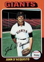 1975 Topps Mini #372 John D'Acquisto Baseball Card