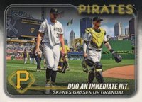 2024 Topps Update #US160 Paul Skenes/Yasmani Grandal Baseball Card