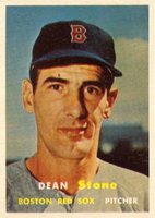 1957 Topps #381 Dean Stone Baseball Card